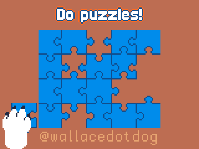 Do puzzles!