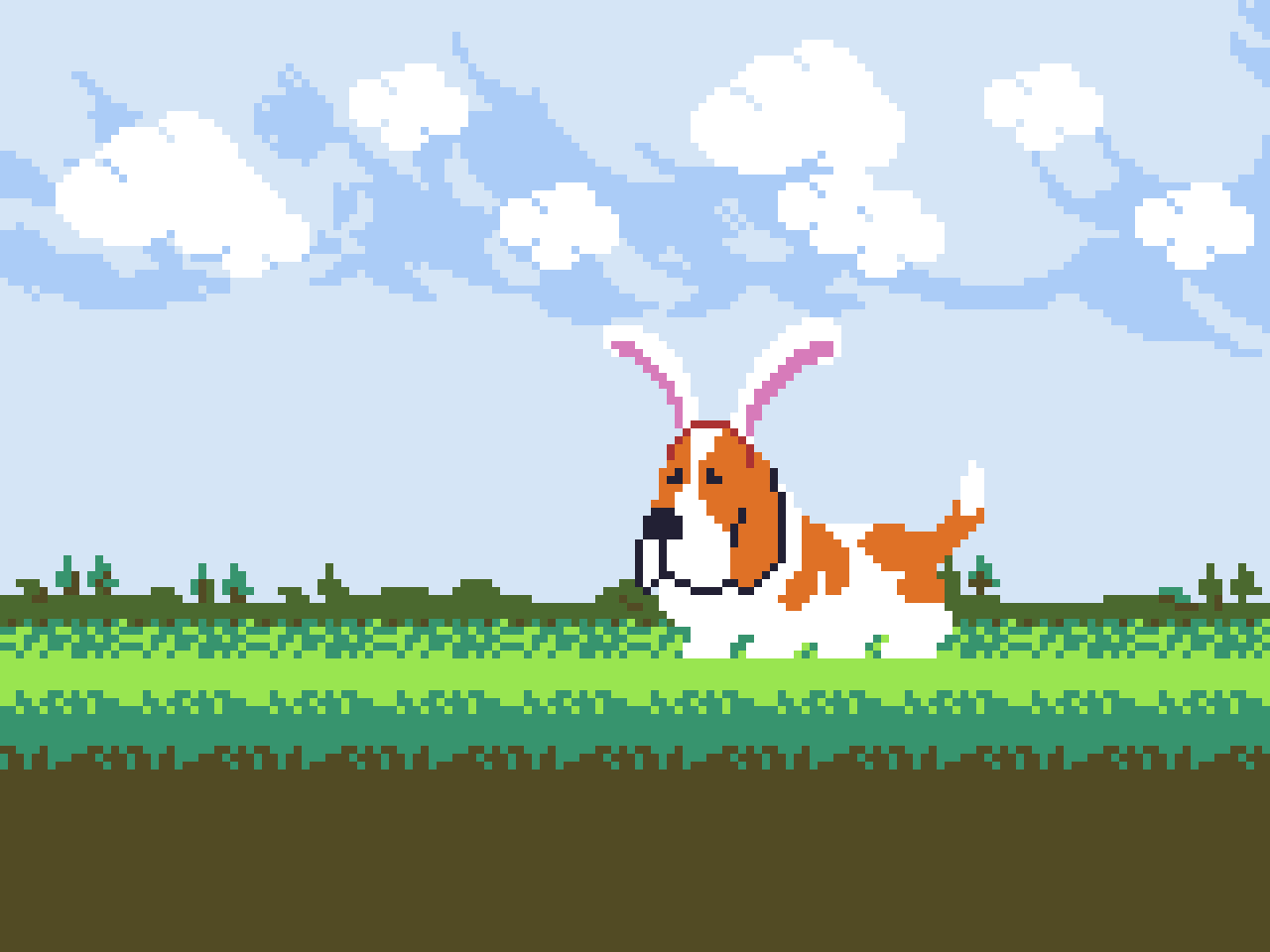 The Easter Basset!…?